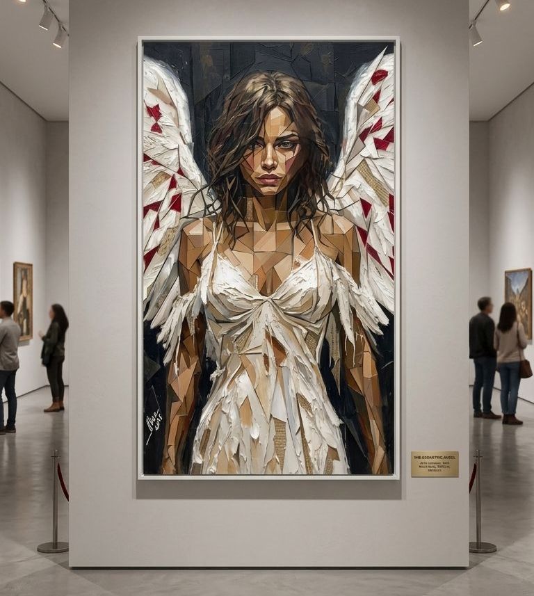 ArteDiAlina.com painting: Broken Wings